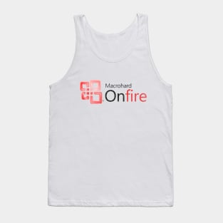 Macrohard Onfire Tank Top